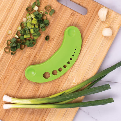 HIC Kitchen Herb Prepper Stripper Mezzaluna Chopper, BPA Free