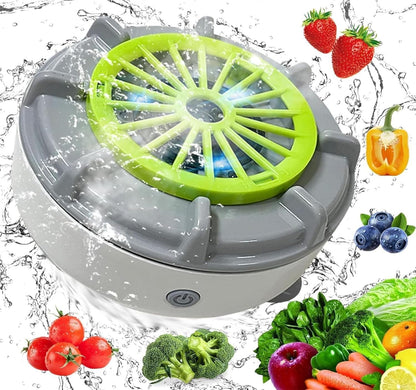 Fruit and Vegetable Wash,Seattleget Efficient Portable Fruit and Vegetable Washers,Fruit and Vegetable Cleaning Machines,Automatic Washer Spinner Machine for Cleaning Fruits, Vegetables111