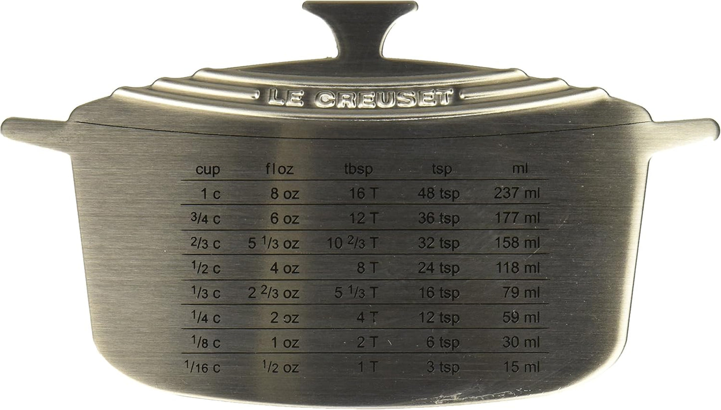 Le Creuset Stainless Steel Measure Magnet, 6 1/2" x 3 3/4"