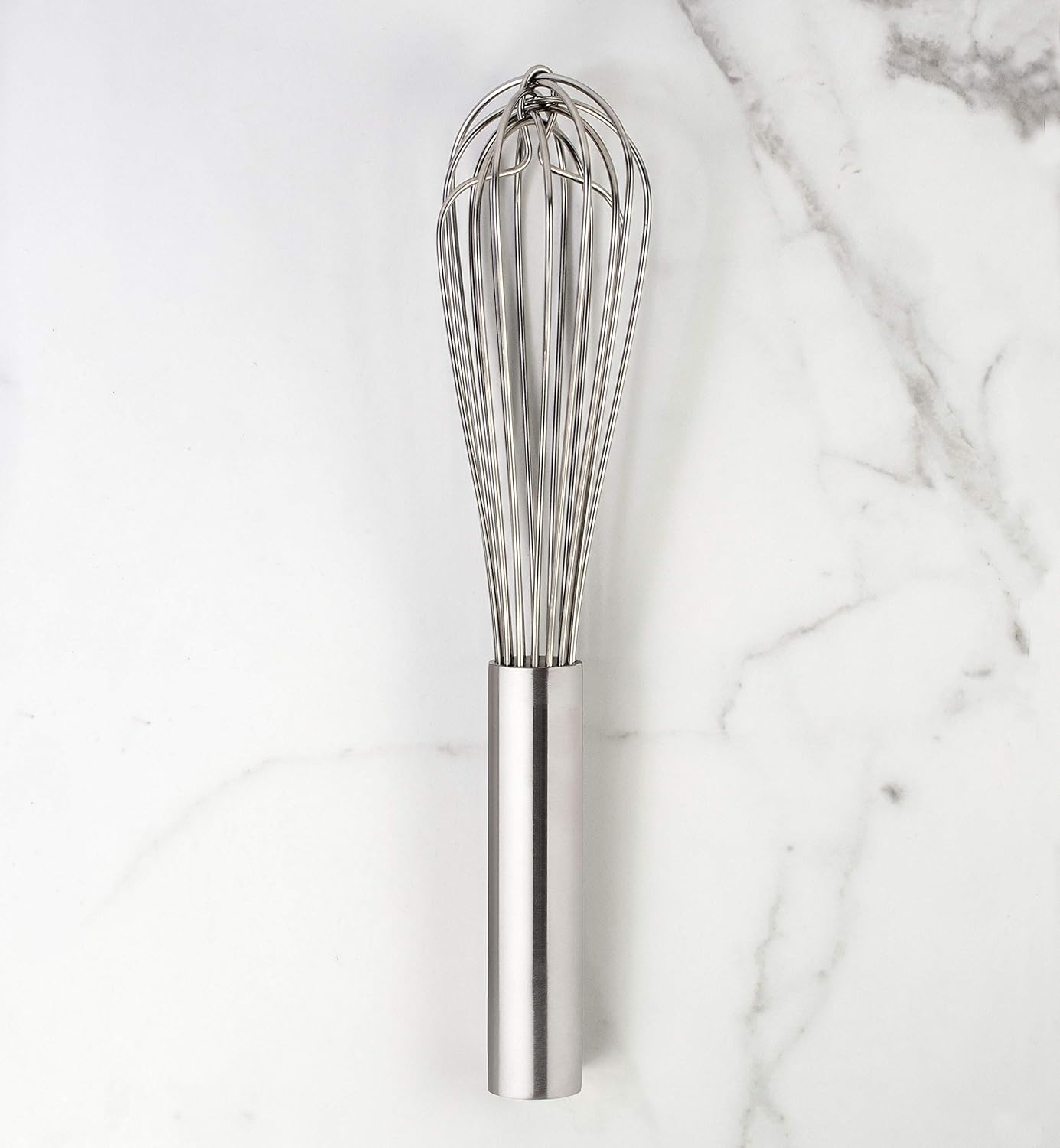 Mrs. Anderson’s Baking Double Balloon with Aerator Ball Wire Whisk, Stainless Steel, 12-Inch