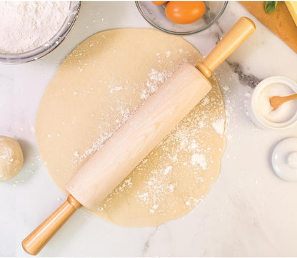 Mrs. Anderson’s Baking Rolling Pin Rings, Non-Stick Silicone, Set of 4 Ring Depths