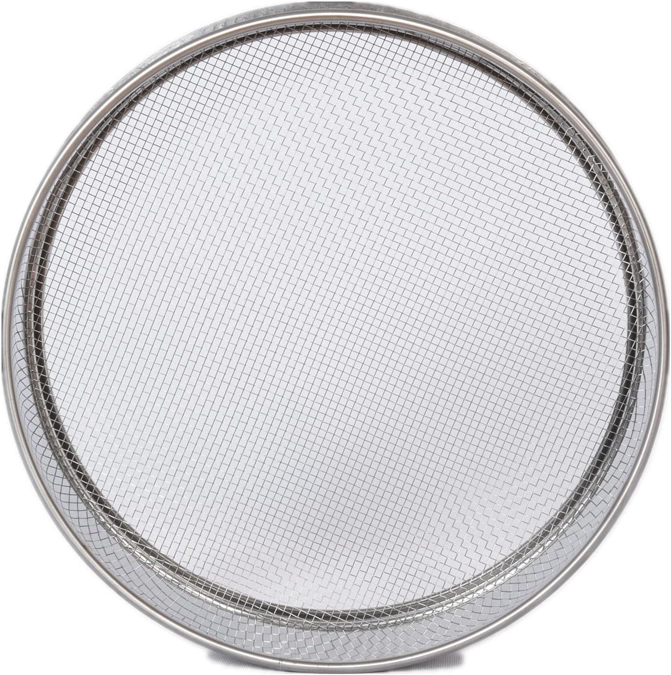 Garden Soil Sifter -10" Sifting Pan-Sieve for Sand Rocks Dirt Compost (1/12”Mesh Screen)