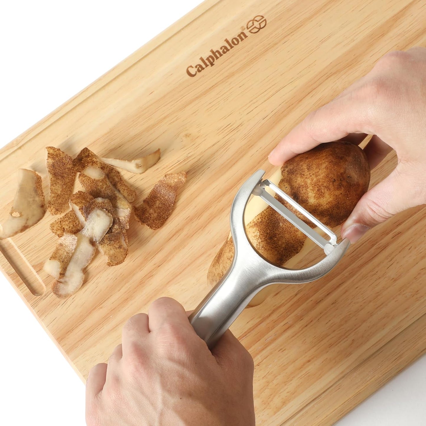 Calphalon Prime Stainless Steel Vegetable Straight Peeler