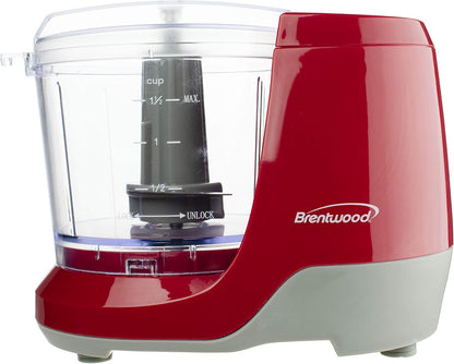 Brentwood MC-109BK 1.5 Cup Mini Food Chopper, Black