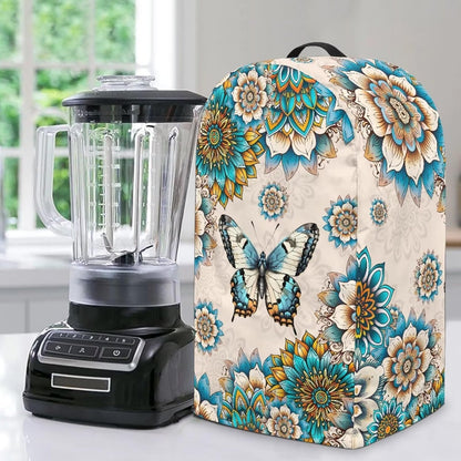 Coffee Pastry Blender Dust Cover with Drawstring Field Stand Mixer or Coffee Maker Cover Anti Fingerprint Polyester Appliance for Home Kitchen Decor