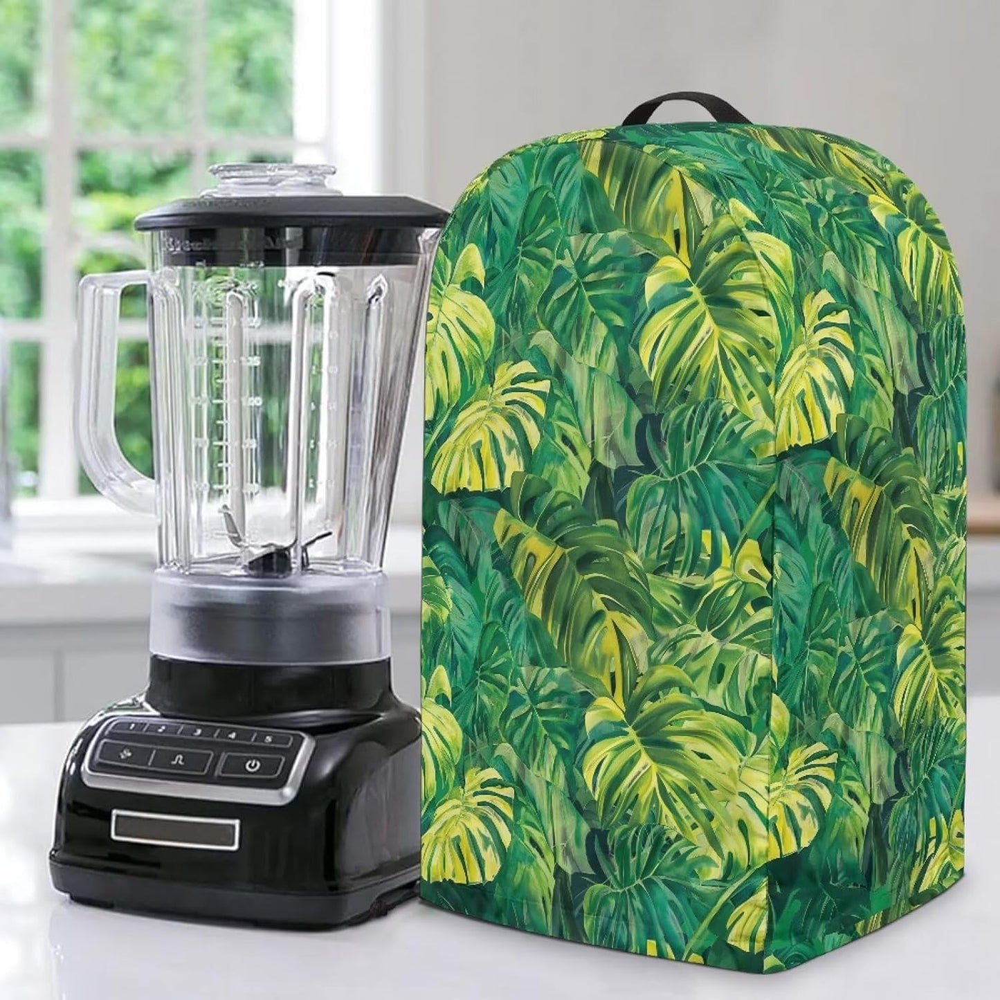 Coffee Pastry Blender Dust Cover with Drawstring Field Stand Mixer or Coffee Maker Cover Anti Fingerprint Polyester Appliance for Home Kitchen Decor