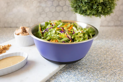 Fox Run Stainless Steel Mixing Bowl, 10.75 Quart Capacity Large Metal Bowl