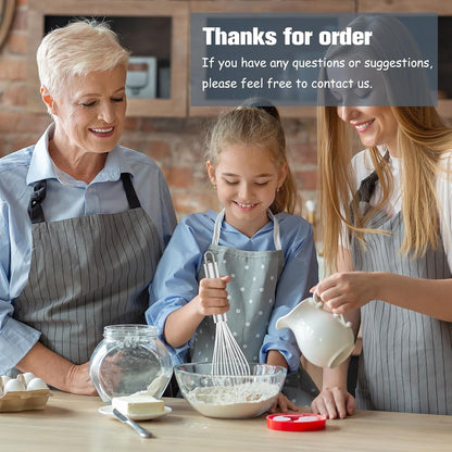 OYV 304 Stainless Steel Whisk Set, Dishwasher Safe Rustproof Metal Whisk, Professional Balloon Wire Whisks for Kitchen Cooking, Perfect For Blending, Whisking, Baking, Beating, 3 Packs (8" 10" 12")