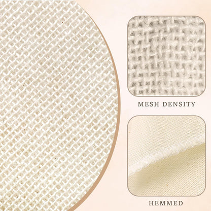 Cheese Cloths, 10Pcs 20x20 Inch Grade 100 Precut Cheese Cloths for Straining, Cotton Unbleached, Reusable Muslin Cheesecloth for Straining, Making Yogurt, Juice, Cooking Turkey