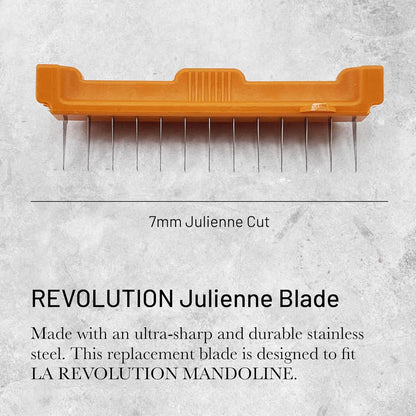 de Buyer REVOLUTION Julienne Blade - 2 mm - Ultra-Sharp Stainless Steel Replacement Blade - Designed for LA MANDOLINE REVOLUTION - Made in France
