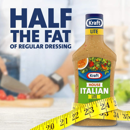 Kraft Zesty Italian Dressing Family Size, 24 fl oz Bottle