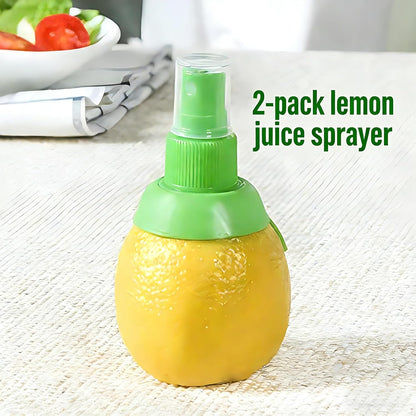 2-Pack Lemon Juice Sprayer, Manual Orange Juice Citrus Spray for fresh flavor, Lemon Squeezer for Salad, Kitchen Gadgets