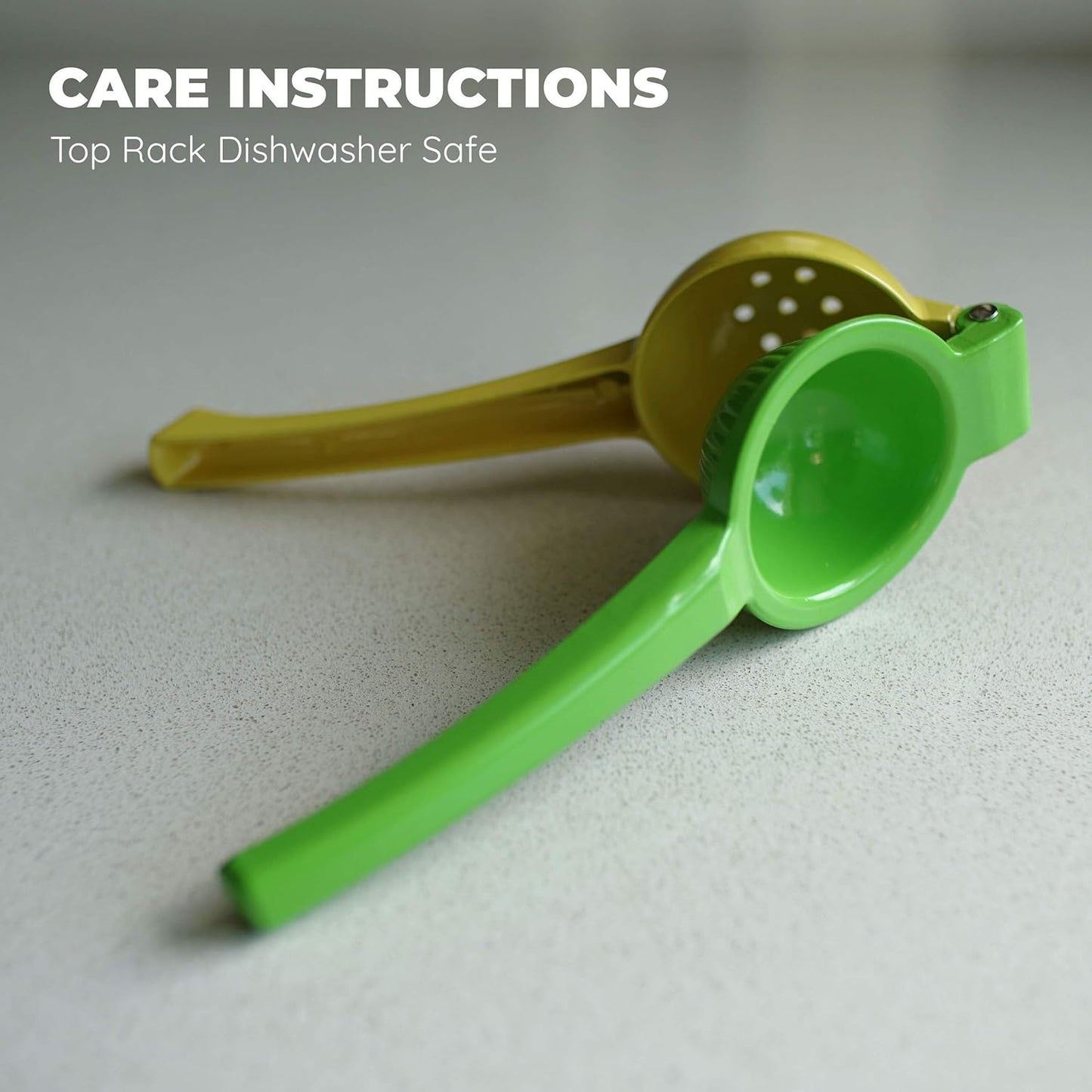Culinary Elements Metal Lemon and Lime Squeezer: Manual Press, Easy to Use Citrus Juicer, Dishwasher Safe 1 pack