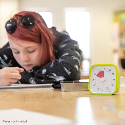 TIME TIMER 60 Minute MOD Education Edition ⁠— Visual Timer with Desktop Software for Kids Classroom Learning, Teachers Desk Clock, Study Tool and Office Meetings with Silent Operation (Charcoal)