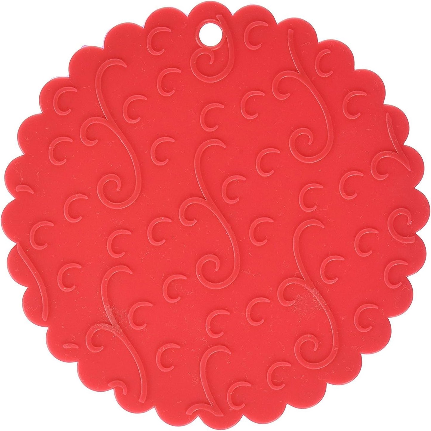 Norpro Grip Silicone Jar Opener Potholder Trivet Red Non Slip Grip 566 (2-Pack)
