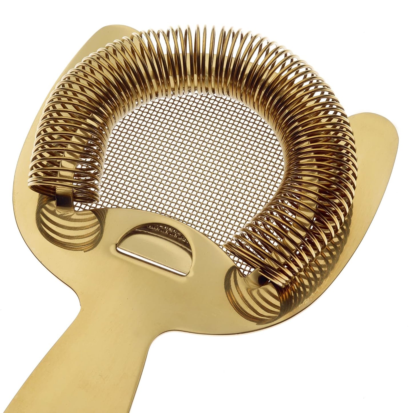 Barfly Fine Mesh Spring Strainer, Black