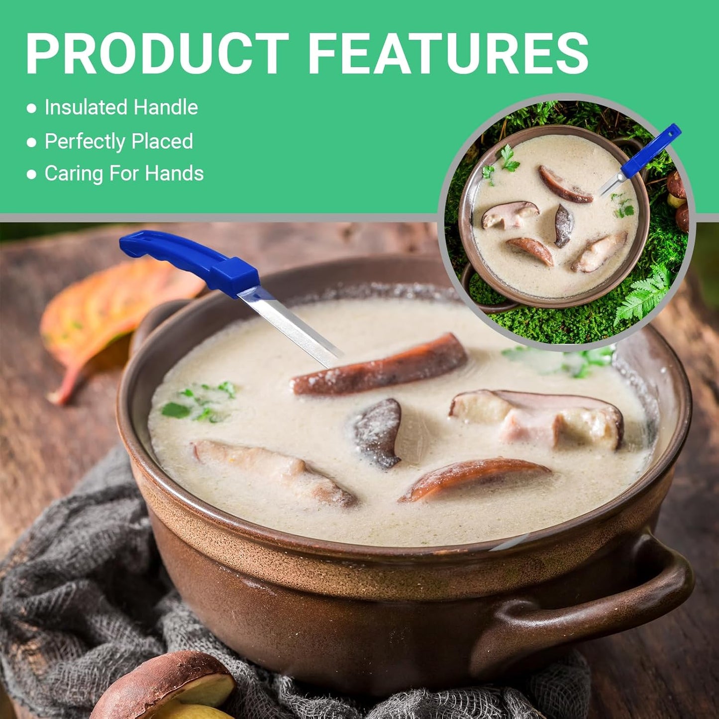 4PCS 3 oz Portion Control Serving Spoons,Measuring Ladle Scoops Food Utensils,Proportion Manage Slotted and Unslotted Scoops for Weight Loss/Kitchen(Creamy)