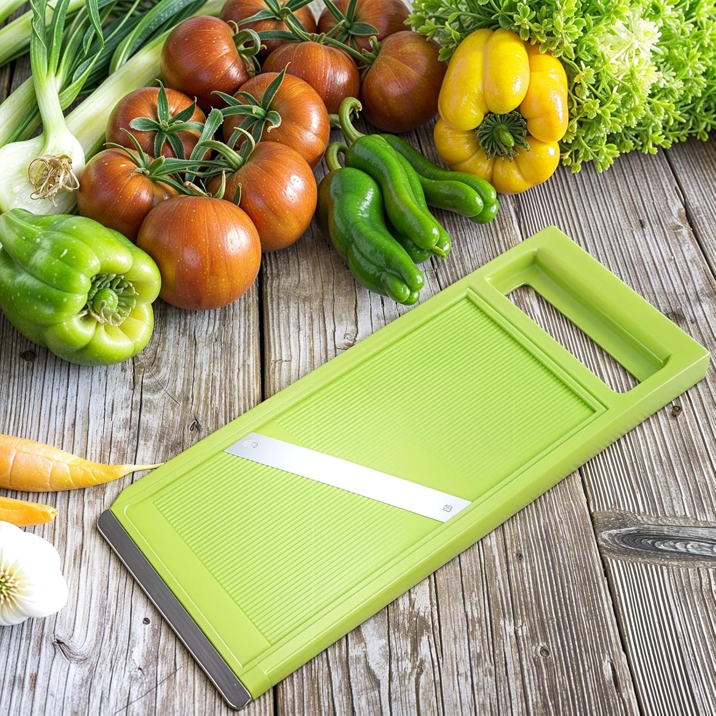 Oruola Handheld Mandoline Slicer,Stainless Steel Handheld Potato Slicer,Portable Vegetable Chip Maker for Vegetable Fruits Potato Cheese Cucumber Carrot,Quick Uniform Slice