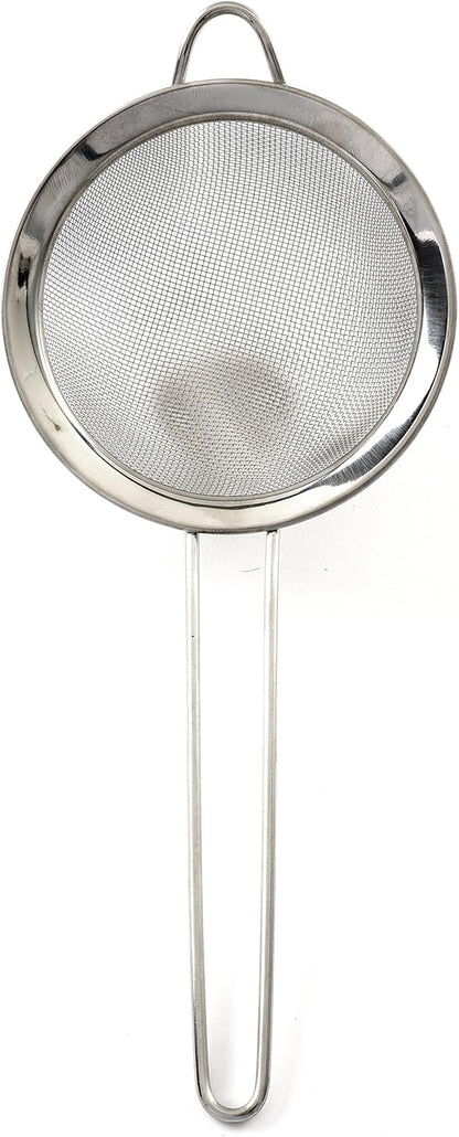 Norpro Stainless Steel Strainer, 4-inch, Silver, 1 Count (Pack of 1)