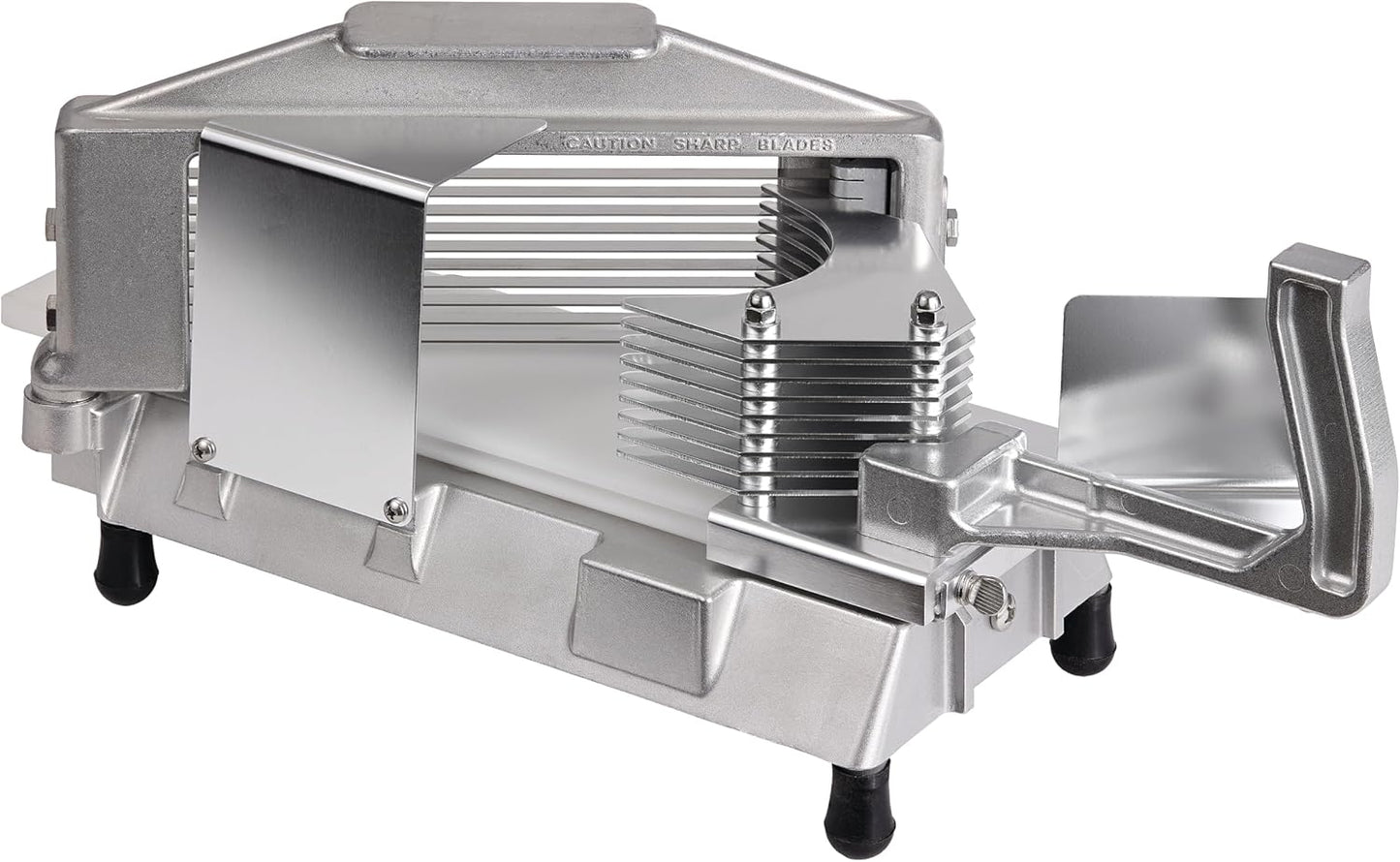 Commercial Tomato Slicer, 3/16" Slice, Stainless Steel Blades, NSF Certified for Restaurants (29A-014-3/16)