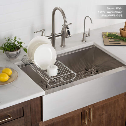 KRAUS Stainless Steel Colander for Workstation Kitchen Sink, CS-6