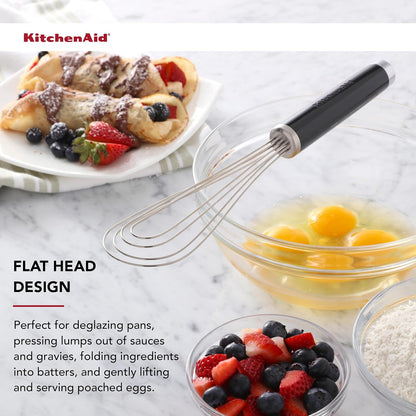 KitchenAid Classic Utility Whisk, 10.5 Inch, Black