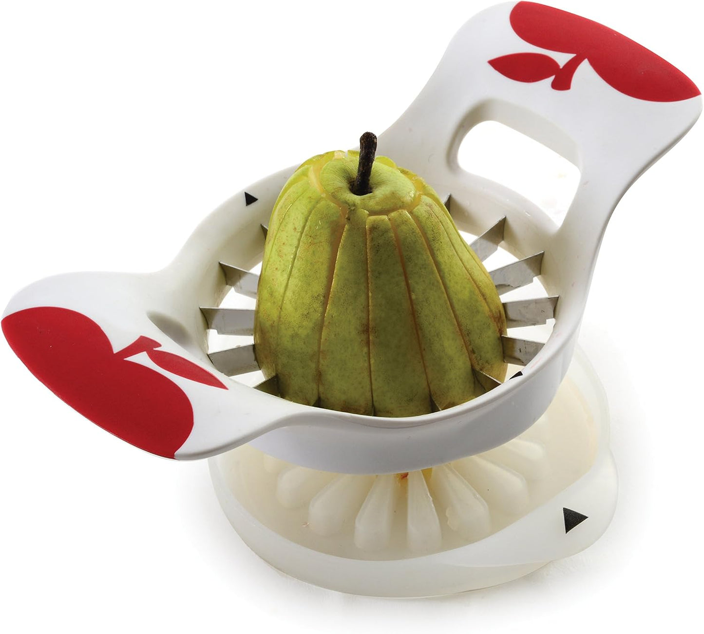NORPRO NOR-5133 Grip-Ez Fruit Wedger 16 Slice with BSE , White