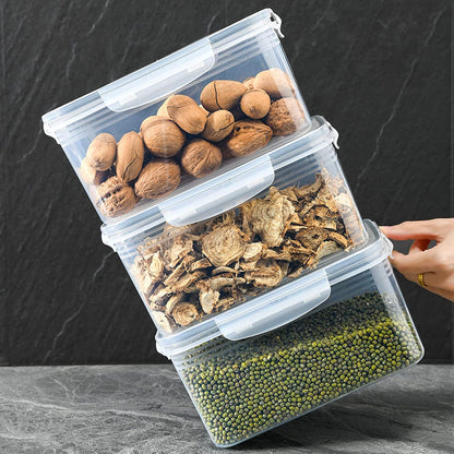 Drain Storage Basket, Fruit Storage Containers for Fridge with Removable Colander and Lid Produce Containers Keep Fruits Vegetables Meat Freshness (1750ML)