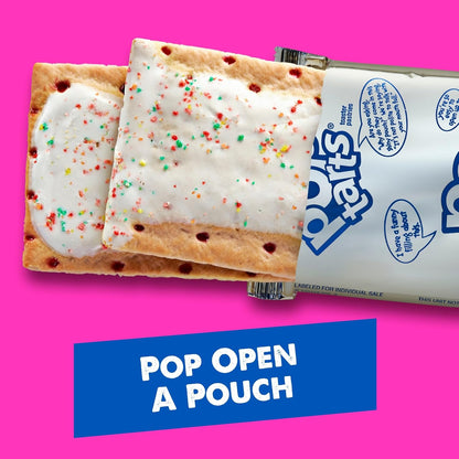 Pop-Tarts Toaster Pastries, Breakfast Foods, Kids Snacks, Value Pack, Frosted S'mores (64 Pop-Tarts)