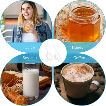 2 Pcs Plastic Mesh Strainer Set Nylon Ultra Fine Mesh Strainer with Handle Juice Colander Yogurt Sieve Mini Brine Shrimp Separation Net for Juicing Soy Milk Honey Coffee Kitchen (120/200 Meshes)