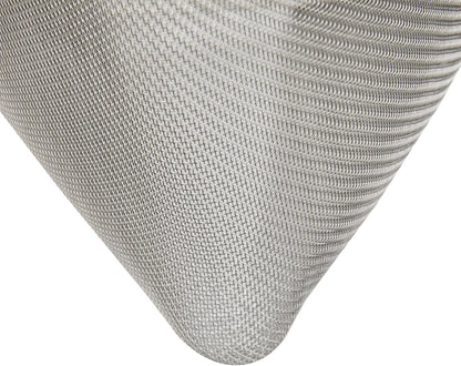 Restaurantware Fine Mesh Strainer Set of 3 Different Sizes with Silicone Handle Stainless Steel Extra Fine Mesh Strainer Heat-Resistant Handle Dishwasher-Safe for Rice, Quinoa, Pasta