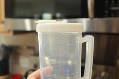Cooking Concepts Mix and Serve, Plastic Measuring Cup and Container, (Set of 2)