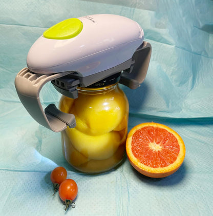Jar Opener for weak hands, Automatic Jar Opener for seniors with arthritis, Electric Jar Openers for Seniors, Fits 1.2" - 3.5" Lid size, Suitable for the elderly/arthritis (High version）