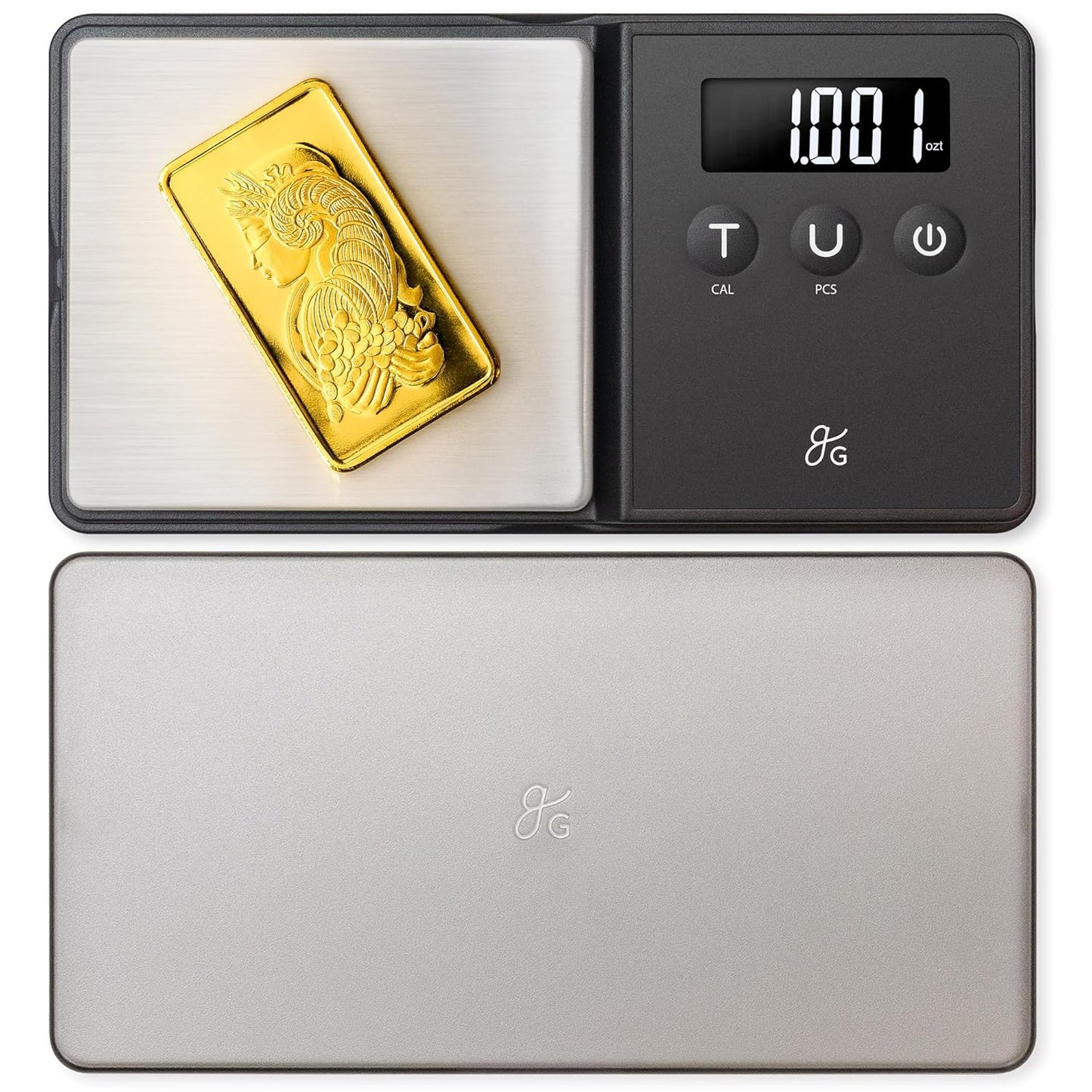 Greater Goods Digital Espresso and Coffee Scale - 750 x 0.1g, Mini Scale with 6 Units of Measurement