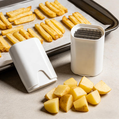 French Fry Cutter,Natural Cut Rapid Vegetable Dicer,Stainless Steel Potato Cutter French Fry Cutter Fries Potato Cutter Potato Tool for Kitchen