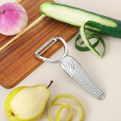 Vegetable Peeler - Stainless Steel Swivel Blade Fruit Peeler - Ergonomic Non-Slip Handle Veggie Peelers for Fruits And Vegetables
