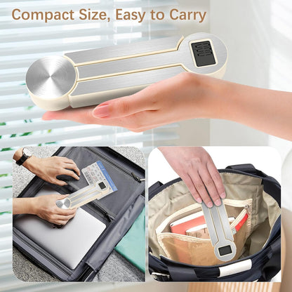 Folding Food Scale, Digital Kitchen Scale, Portable Food Scale Travel Scale for Food, Collapsible Mini Pocket Scale Grams and Ounces, Ideal for Diet Calorie Control Compact Kitchen (Black)