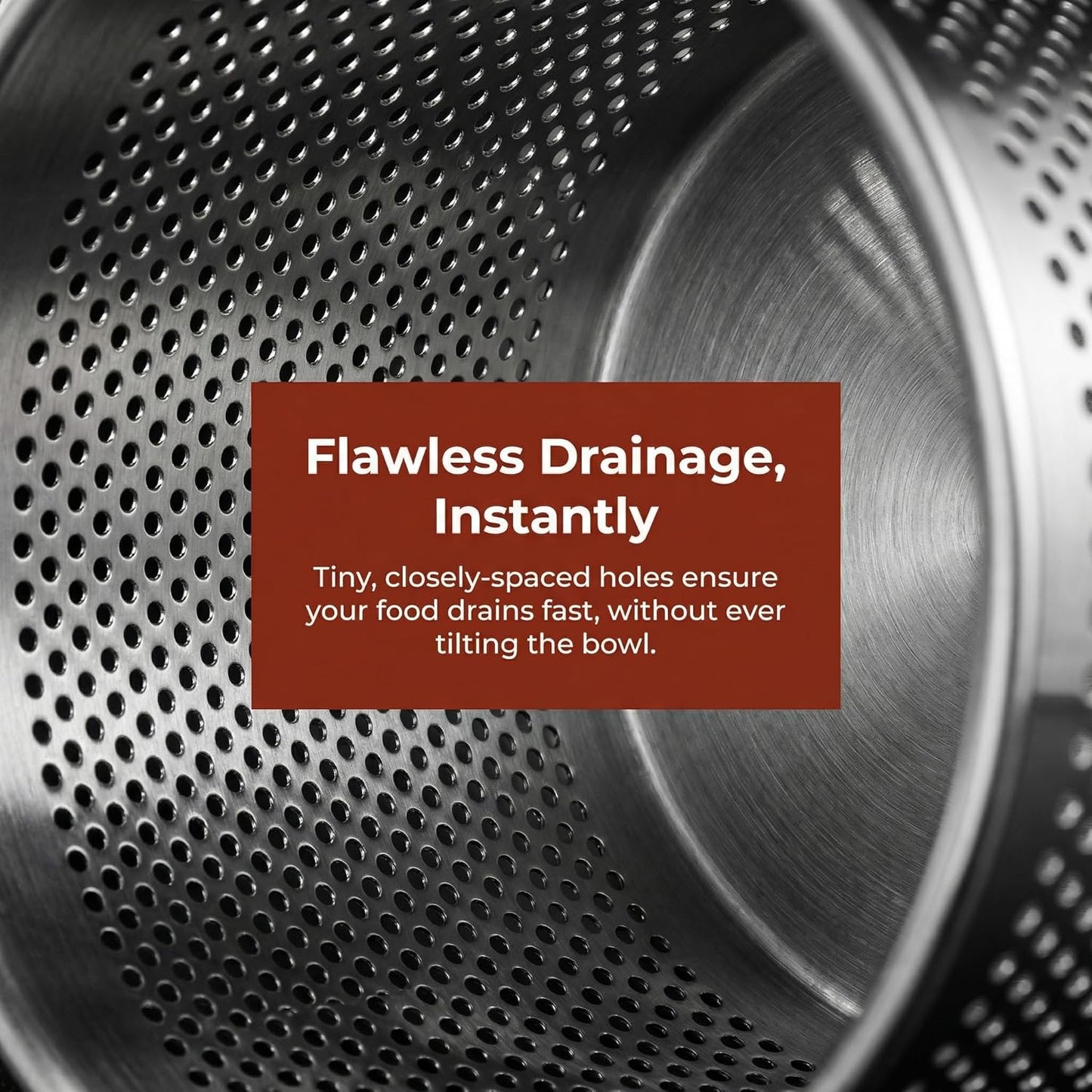 Lawei 3 Packs Mesh Pasta Basket with Wooden Handle Stainless Steel Mesh Spider Strainer for Pasta, Noodles, Dumpling