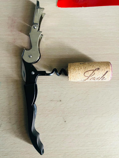 Rocky Mountain Goods Winged Corkscrew Wine Opener with Bottle Opener – Ergonomic Stainless Steel Design – Foil Cutter, Sharp Corkscrew for Effortless Wine Bottle Opening - Dishwasher Safe