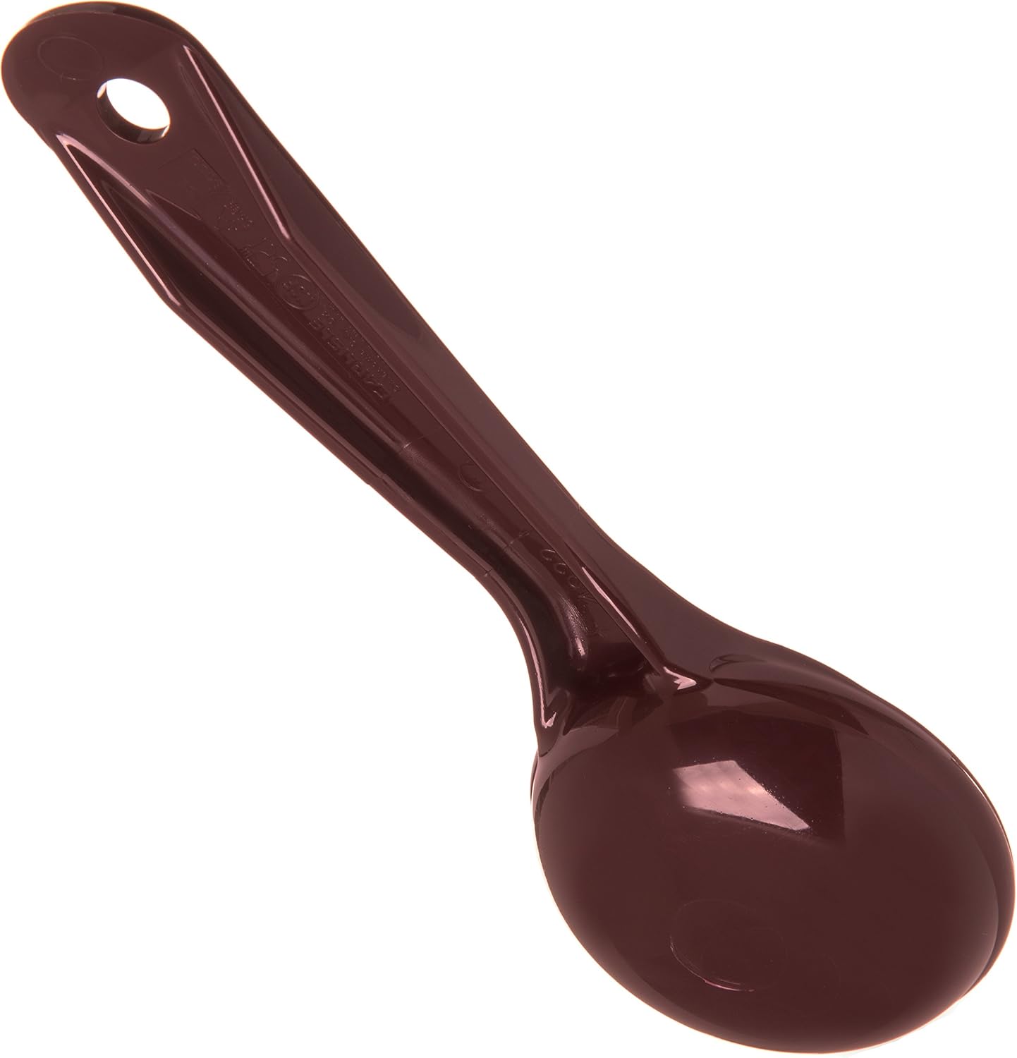 Carlisle FoodService Products 492104 Measure Miser Solid Measuring Spoon with Short Handle, 1 Ounce, Yellow
