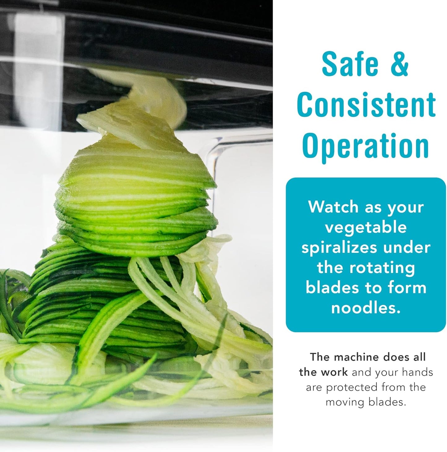 Shine Kitchen Co. SES-100 Electric Vegetable Spiralizer