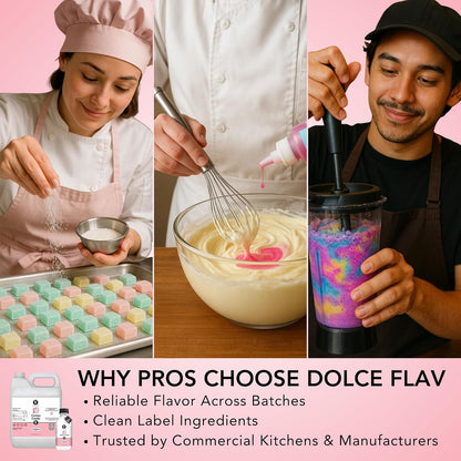 Dolce Flav Cheesecake Extract – 2 Ounce Water-Soluble Kosher, Sugar-Free, Concentrated Creamy Flavor for Desserts, Frostings & Pastries, Includes Measured Dropper