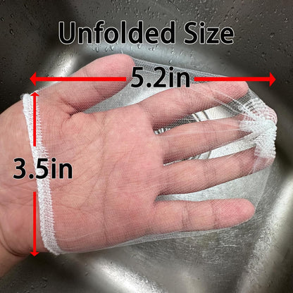 Kitchen Sink Drain Strainer Net Bag, 200 PCS Disposable Mesh Sink Strainer Filter Bag for Collecting Kitchen Drains Food Waste Leftover Garbage