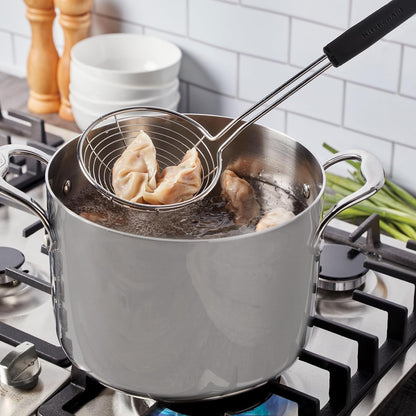 KitchenAid KE010OHOBA Classic Stainless Steel Asian Strainer