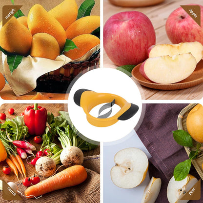 Mango Slicer, Peeler and Pit Remover Tool, ZLMC Mango Splitter, Mango Slicer Cutter Pitter, with Grip Handle