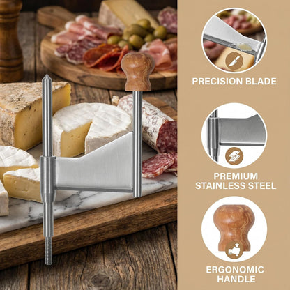 SHINEOFI Cheese Curler Rotary Cheese Shaver Wheel Manual Grater Part - 304 Stainless Steel Hard And Semi-Hard Curler Cutter For Kitchen Cooking Restaurants Cake Shop(Only Shaver)