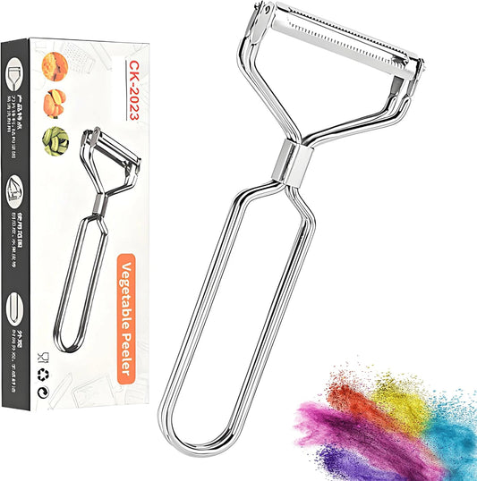 Potato Peelers for Kitchen, 2 Pcs, Just Like Mom's old steel Peeler