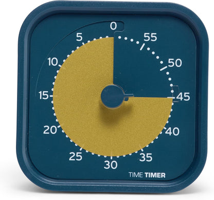 Time Timer MOD Home - Metallic Series - Individual Sized 60 Minute Visual Countdown Timer for ADHD, Adults, Students, and Pomodoro with Silent Operation (Metallic Forest)