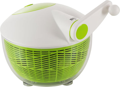 KUHN RIKON Salad Spinner with Side Handle and Instant-Stop Button, 21cm