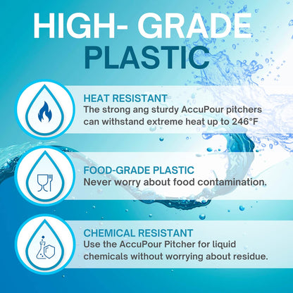 ACCUPOUR 4oz (110 mL) Graduated Cylinder - Heat Resistant & Chemical Resistant, Multipurpose Measuring Cylinder, Measurements in Milliliters (mL) and Fluid Ounces (Fl Oz) (1 Pack)